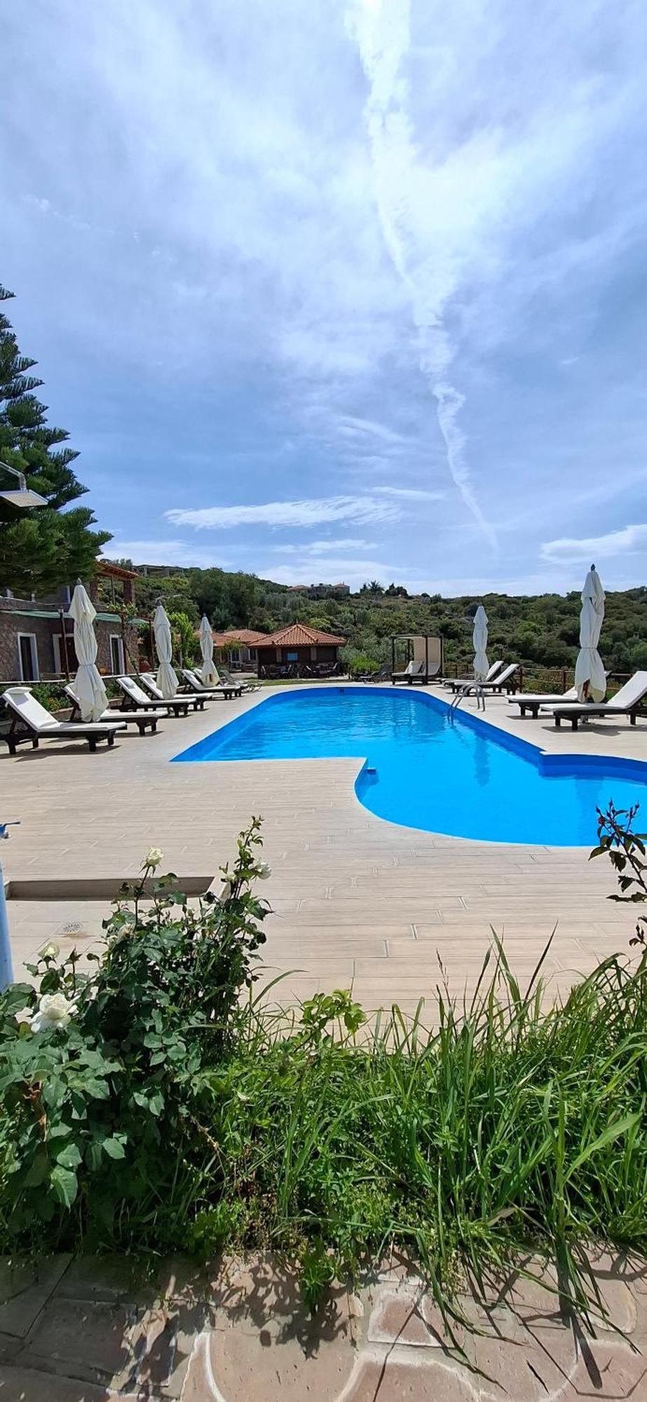 Molivos Castle Apartments 미팀나 외부 사진